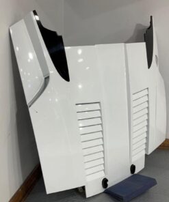 2010-2014 Lamborghini Gallardo LP560 Spyder Rear Engine Hatch Bianco Monocerus For Sale